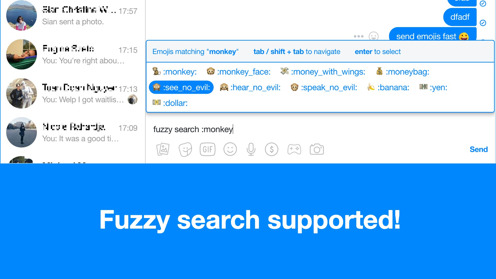 EmojiBar for FB Messenger gallery image