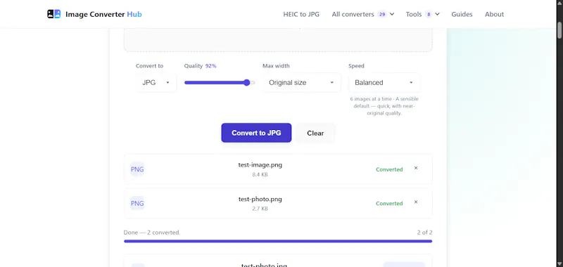 Image Converter hub screenshot 4