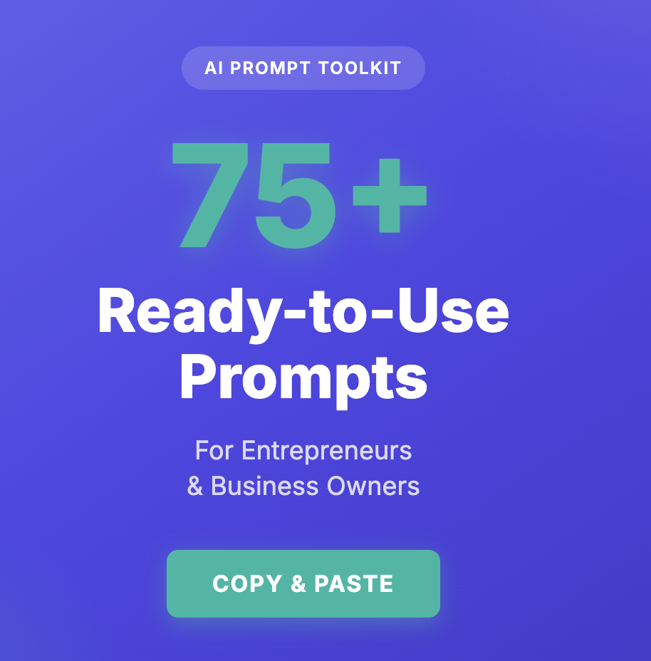 AI prompt toolkit for Entrepreneurs