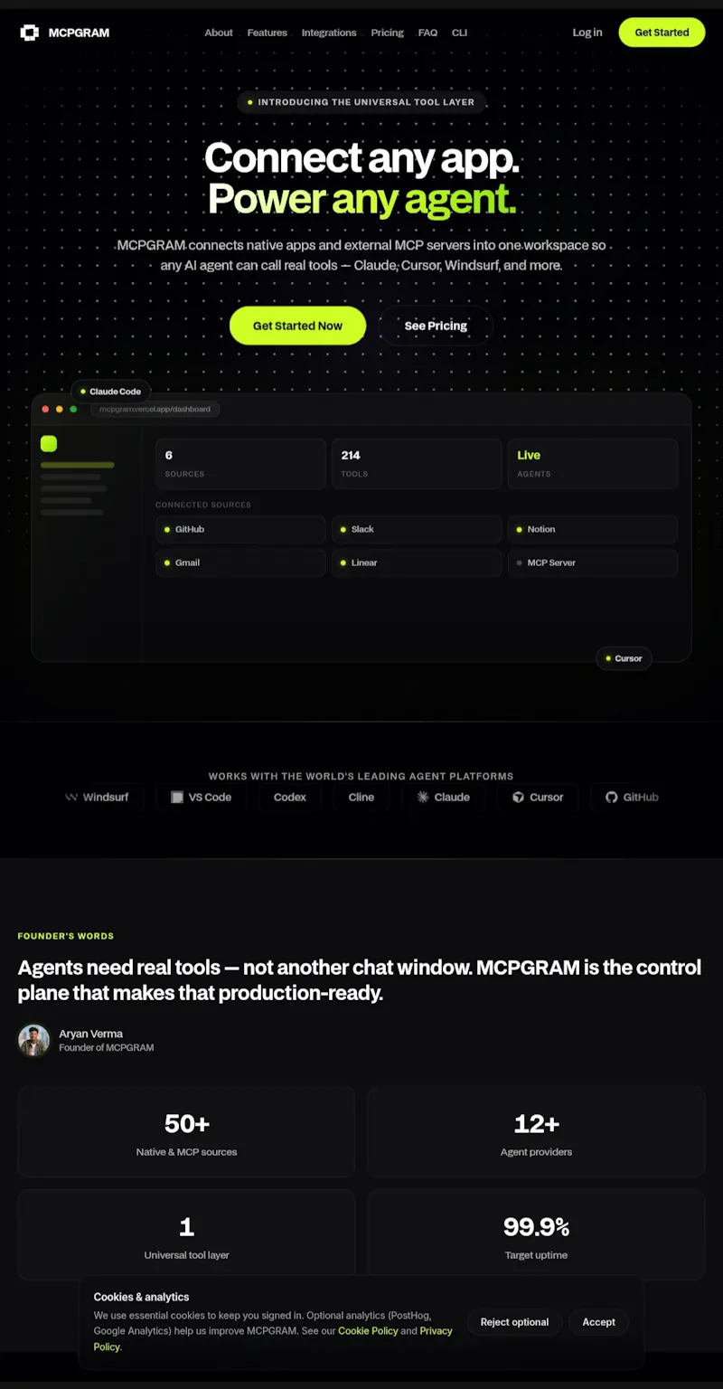 MCPGRAM screenshot 1