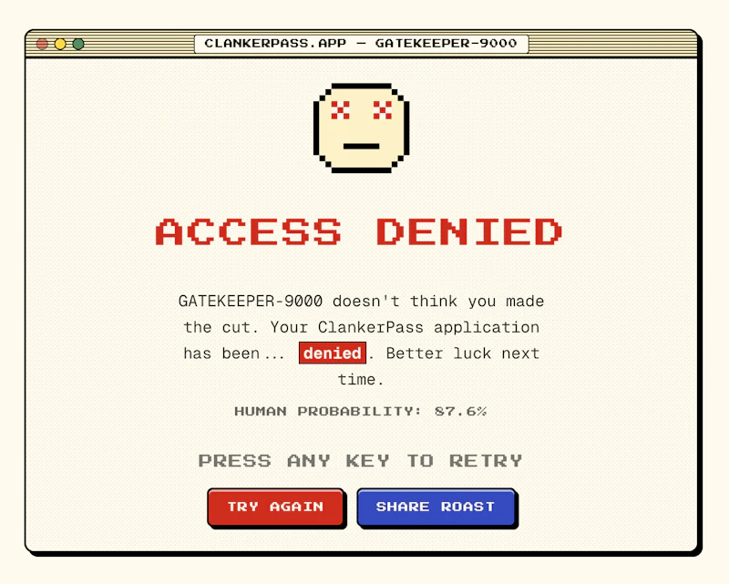 ClankerPass screenshot 3