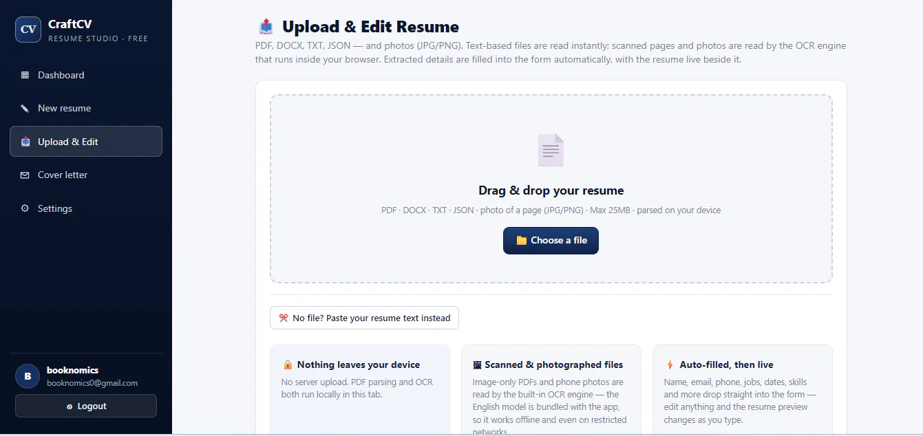 CraftCV gallery image
