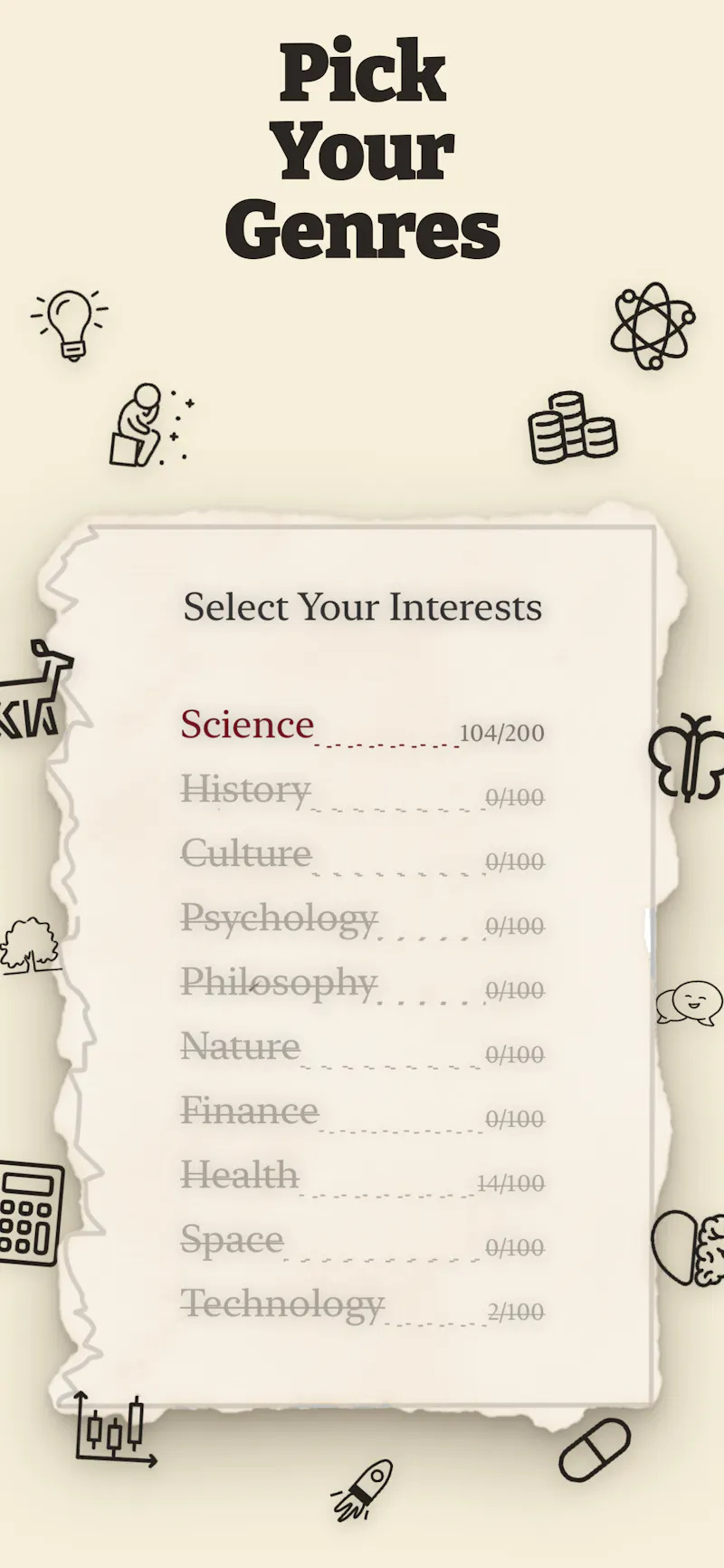 Tiny Reads screenshot 2