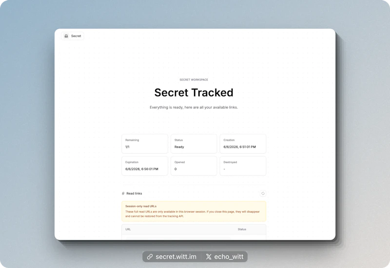 Secret screenshot 3