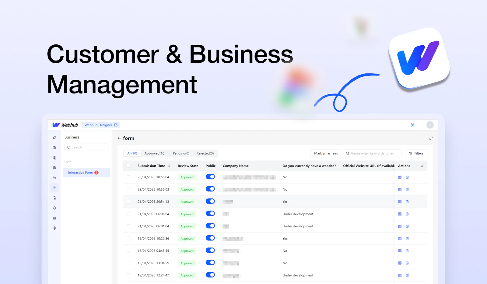 Webhub screenshot 4
