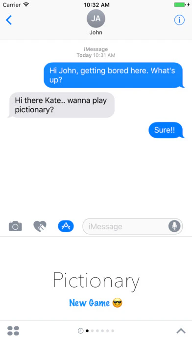 Pictionary for iMessage