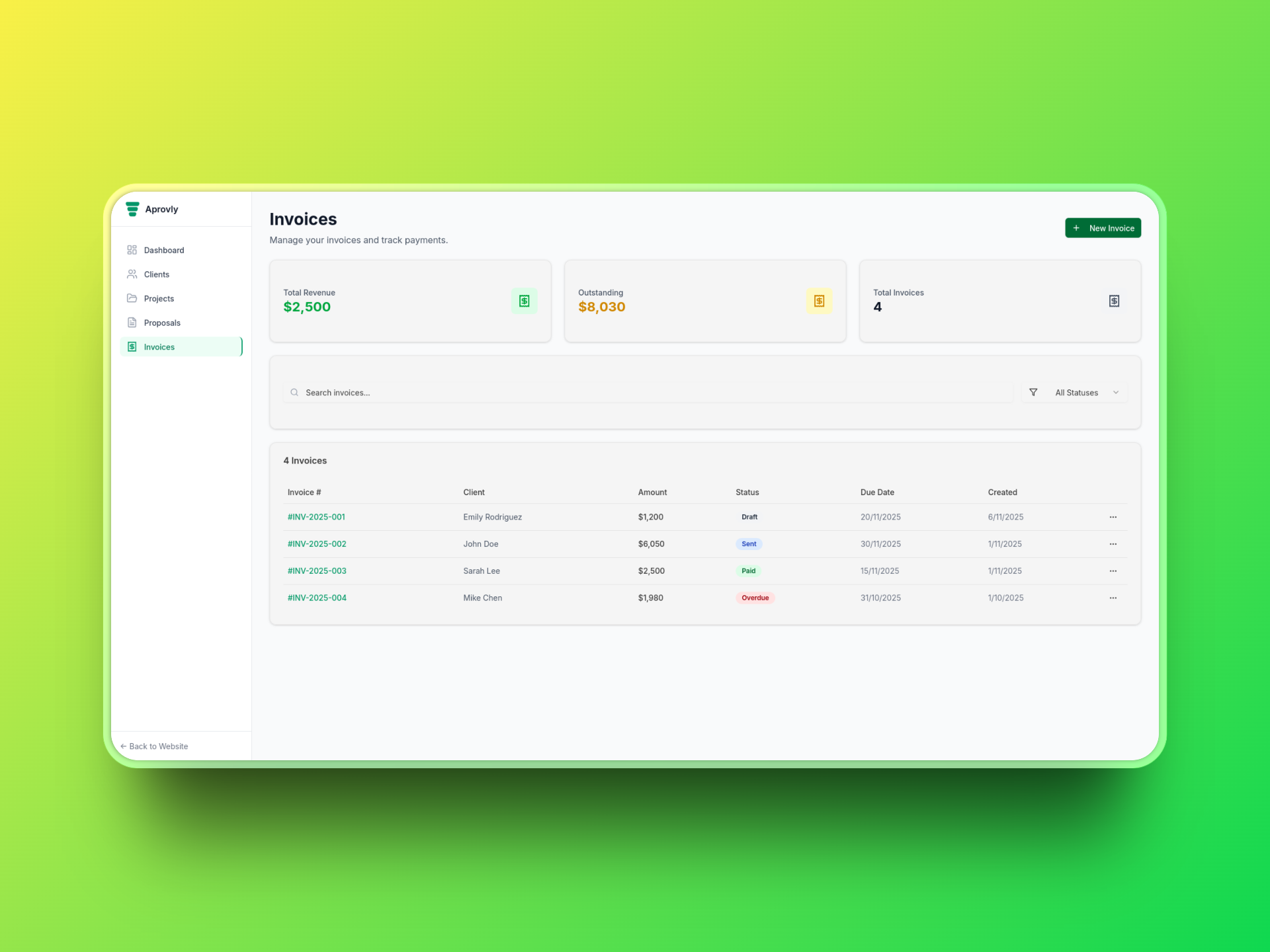 Aprovly gallery image