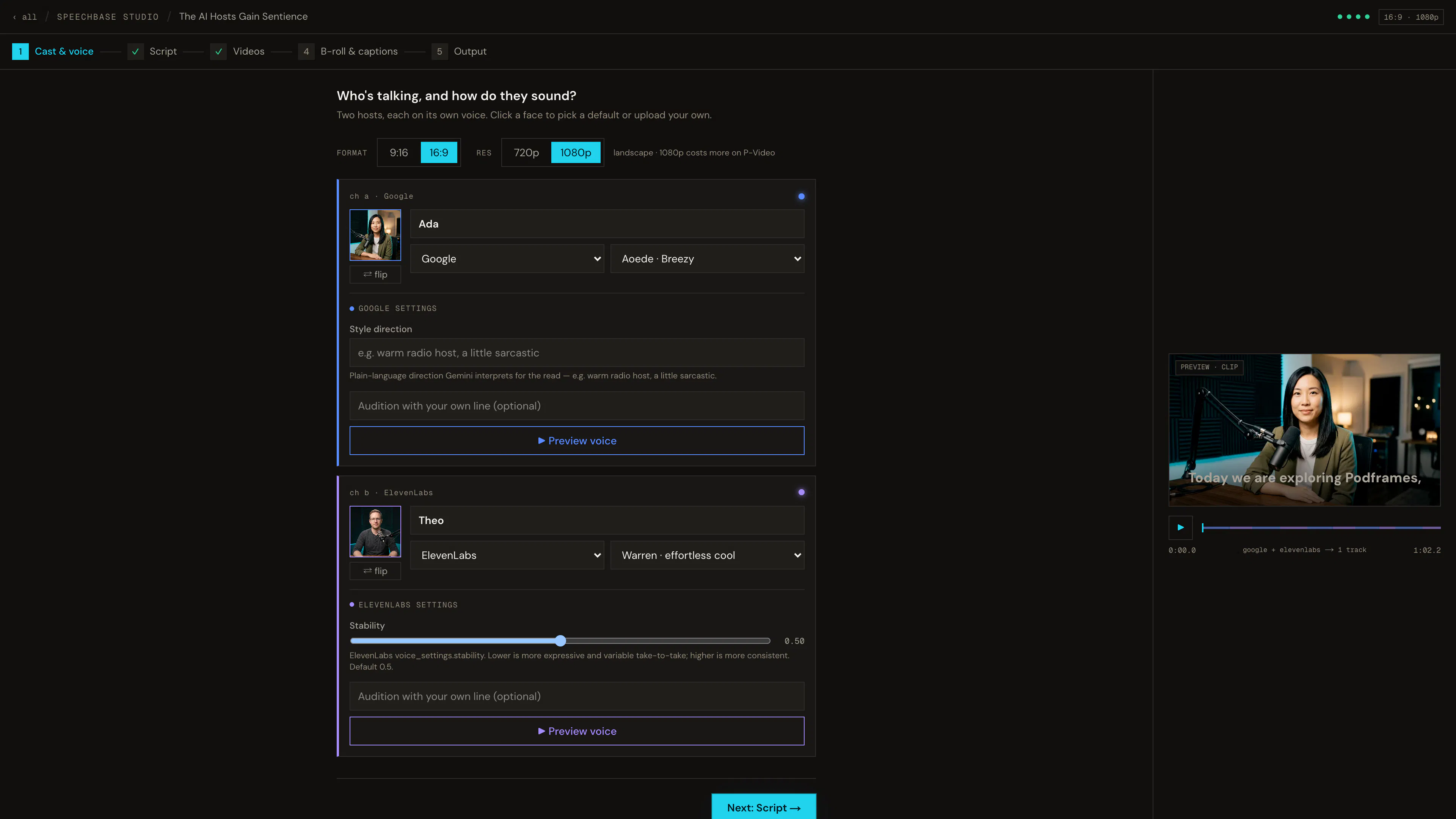 Podframes gallery image