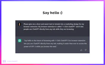 1-Click ChatGPT gallery image
