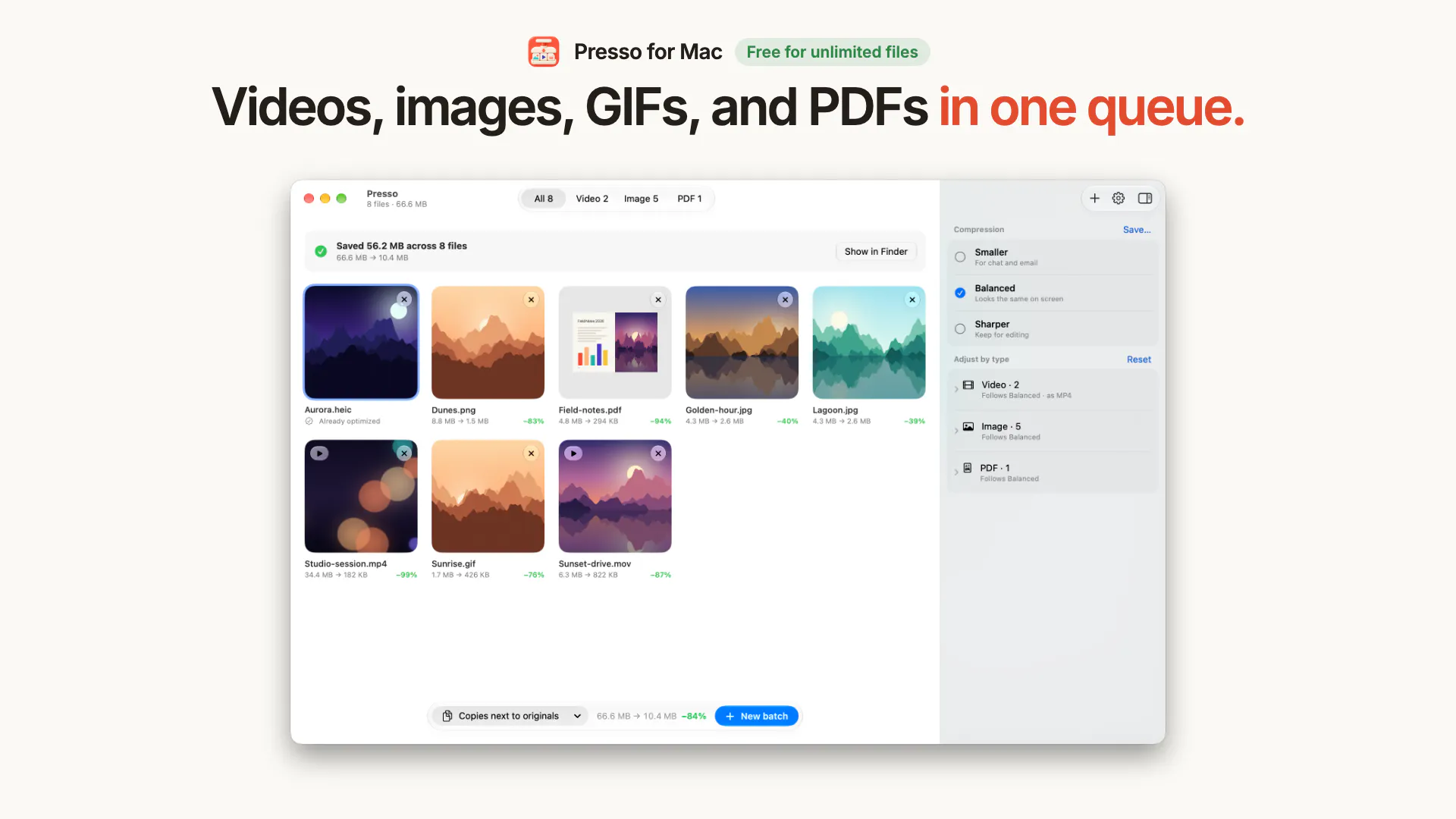 Presso gallery image