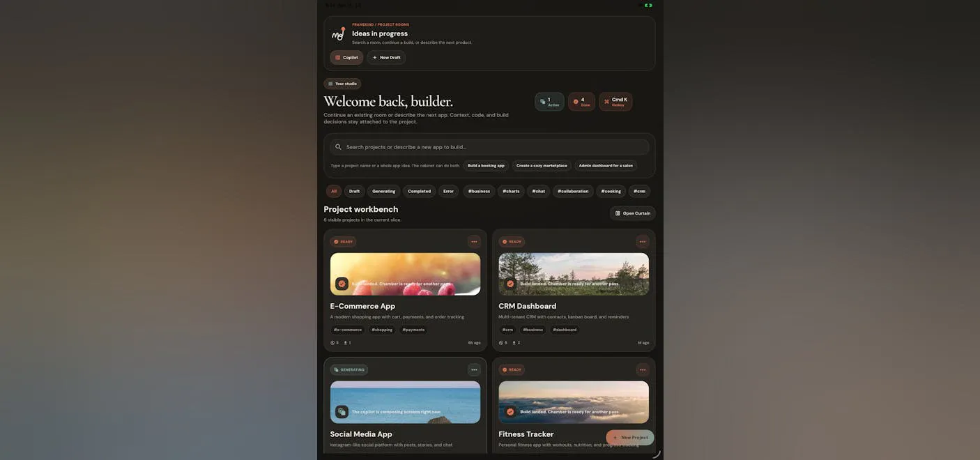 Framekind screenshot 3
