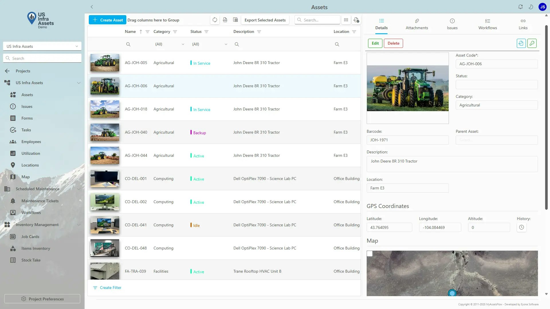 Mídia 7 de Myassetflow - Gerenciamento de ativos físicos sem papel