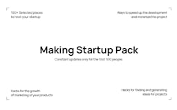 Making Startup Pack media 1