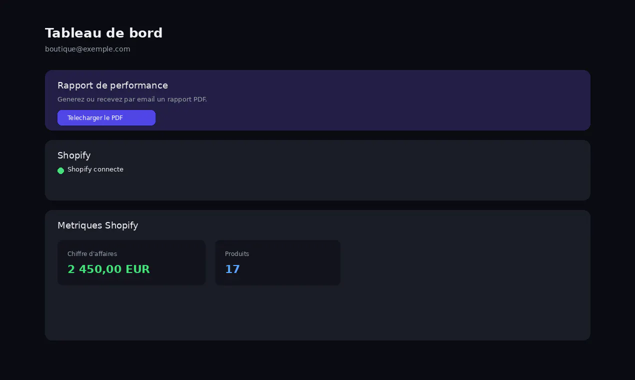 Reporting SaaS gallery image