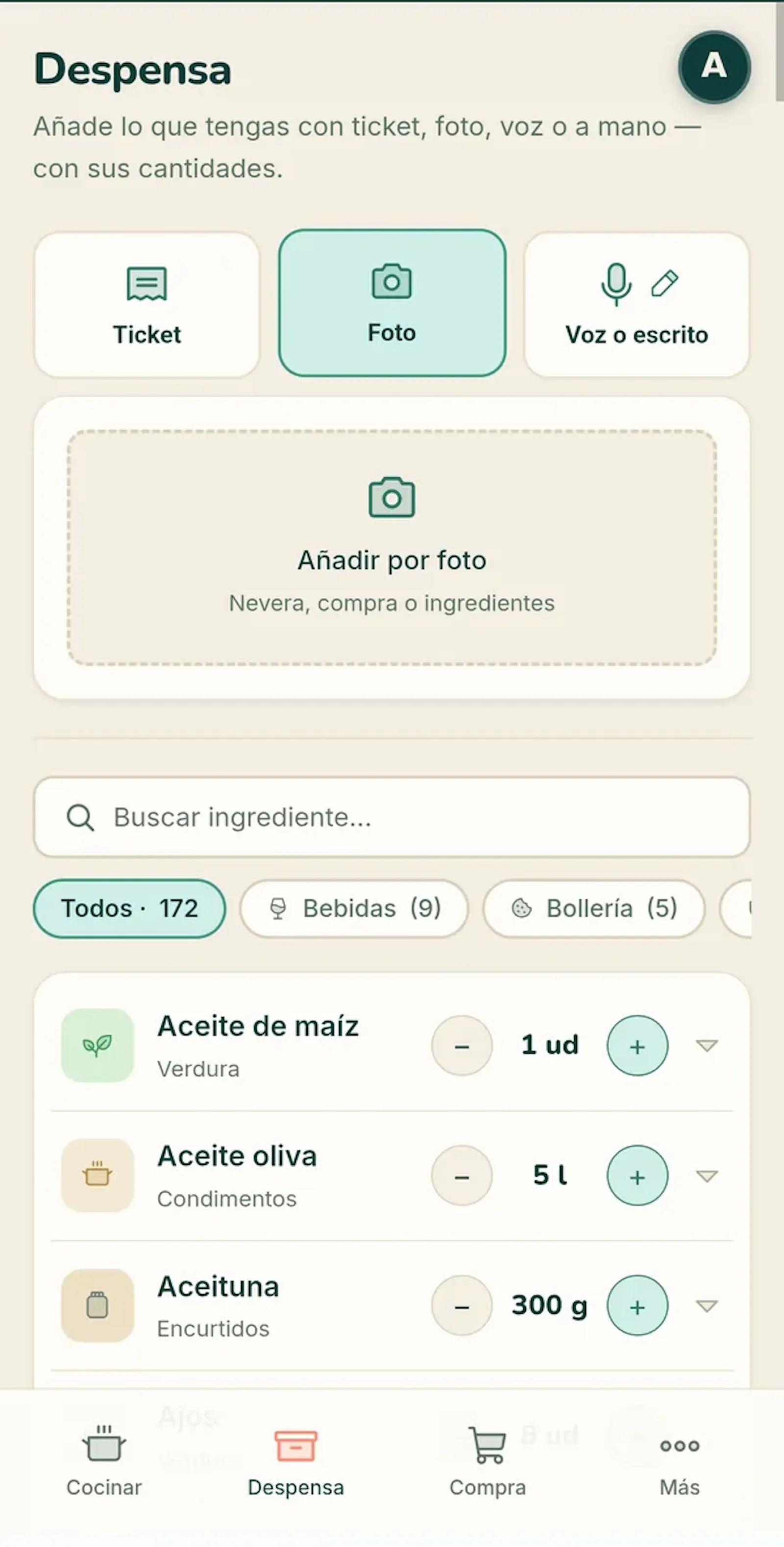NutrIA-Your pantry decides dinner screenshot 2