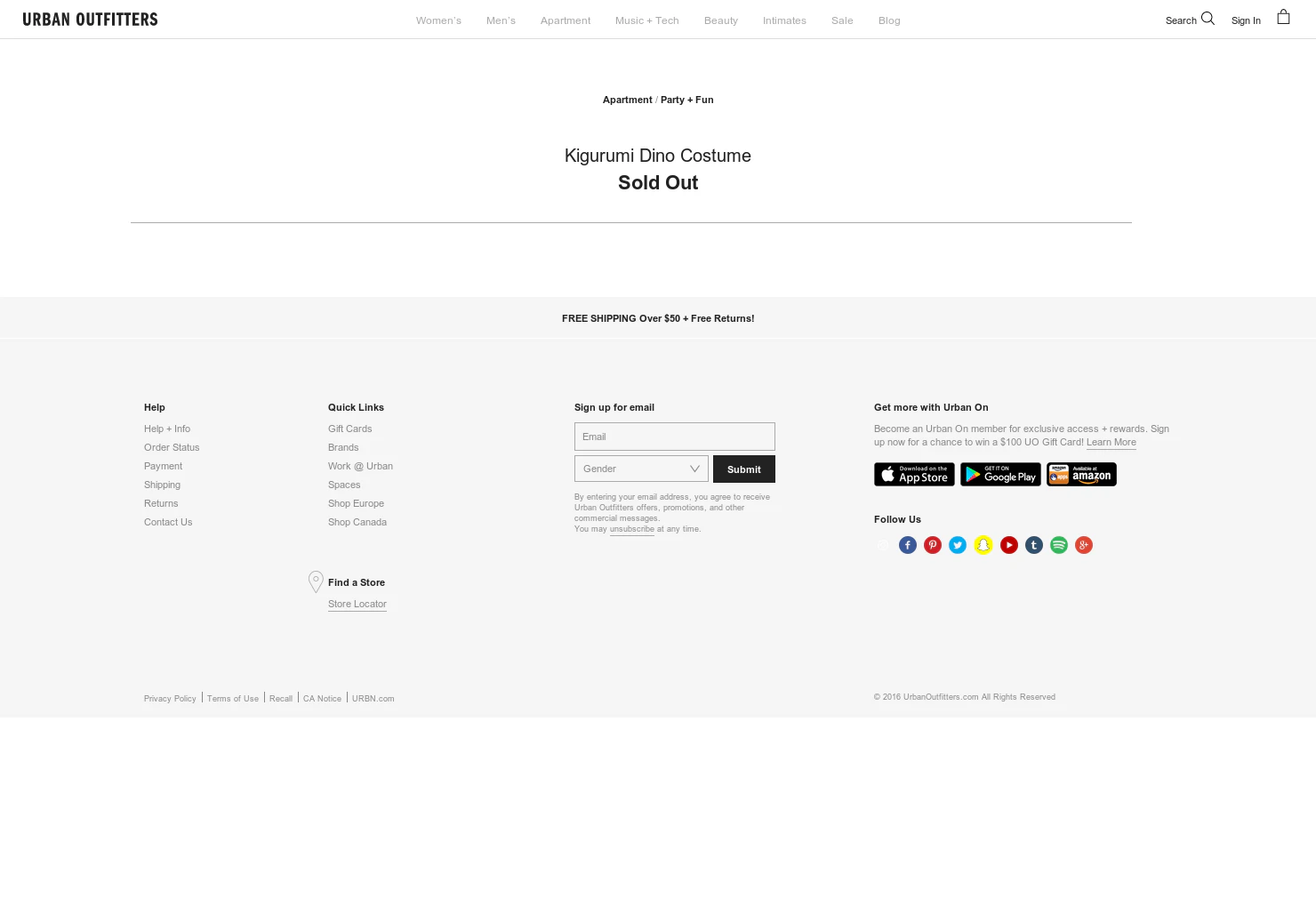 Kigurumi Dino Costume