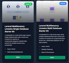 Laravel Multitenancy Boilerplates gallery image