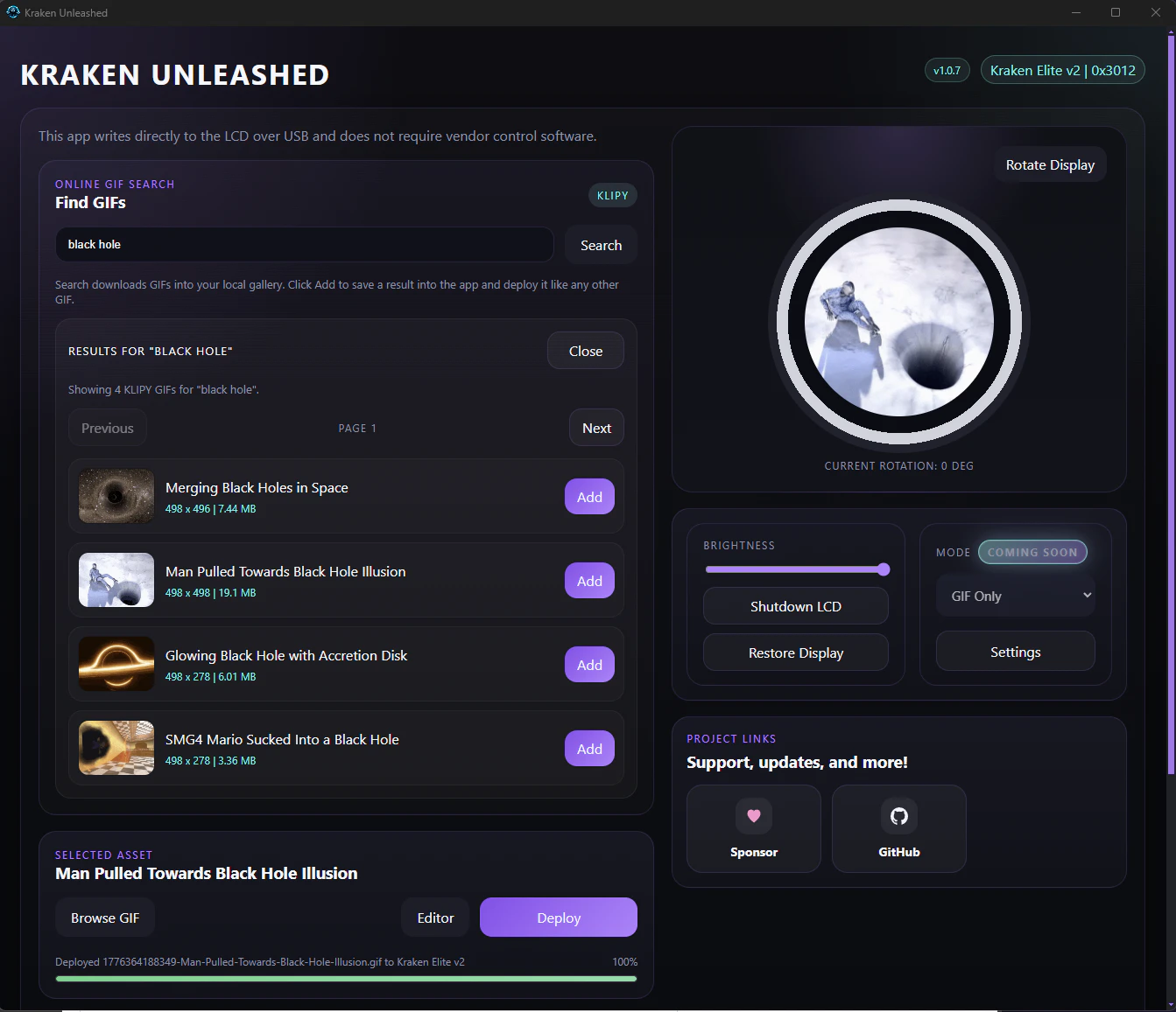 Kraken Unleashed screenshot 1