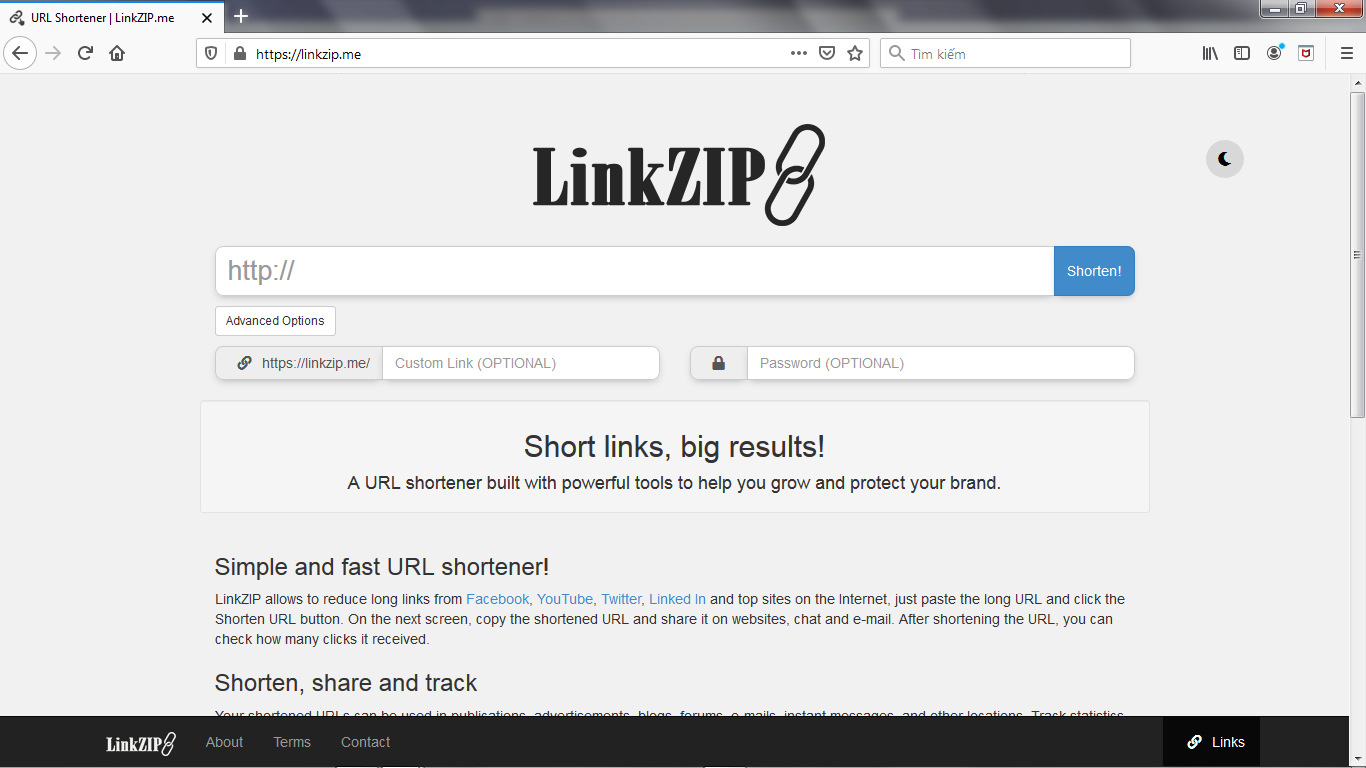 Shorten URL - LinkZIP.me gallery image