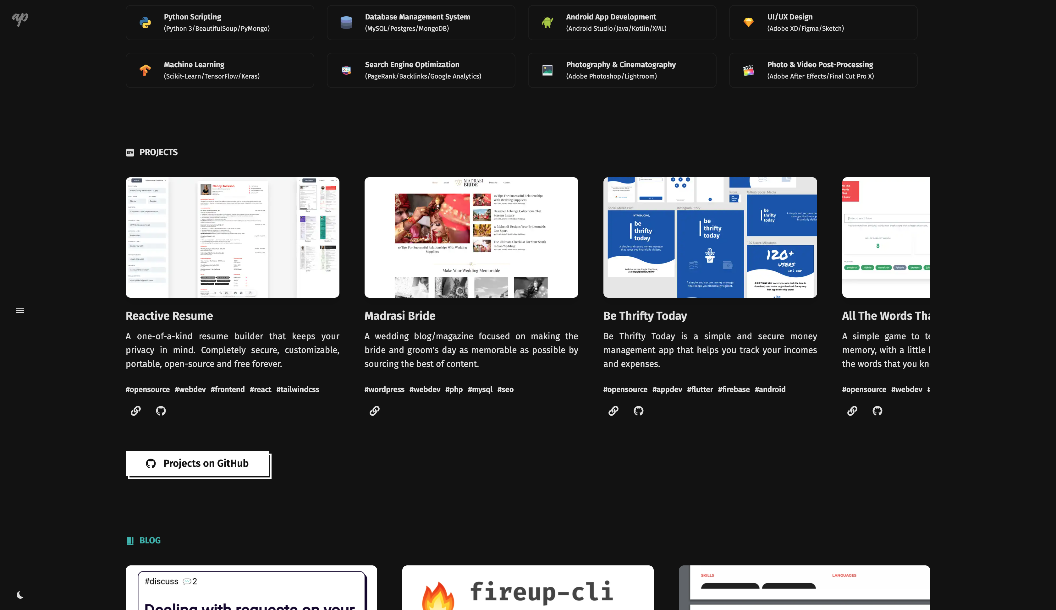 Resume on the Web gallery image