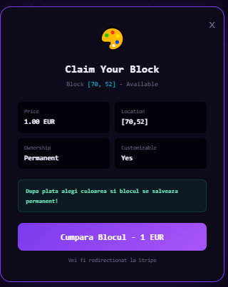 1.000.000 pixel canvas for everyone gallery image