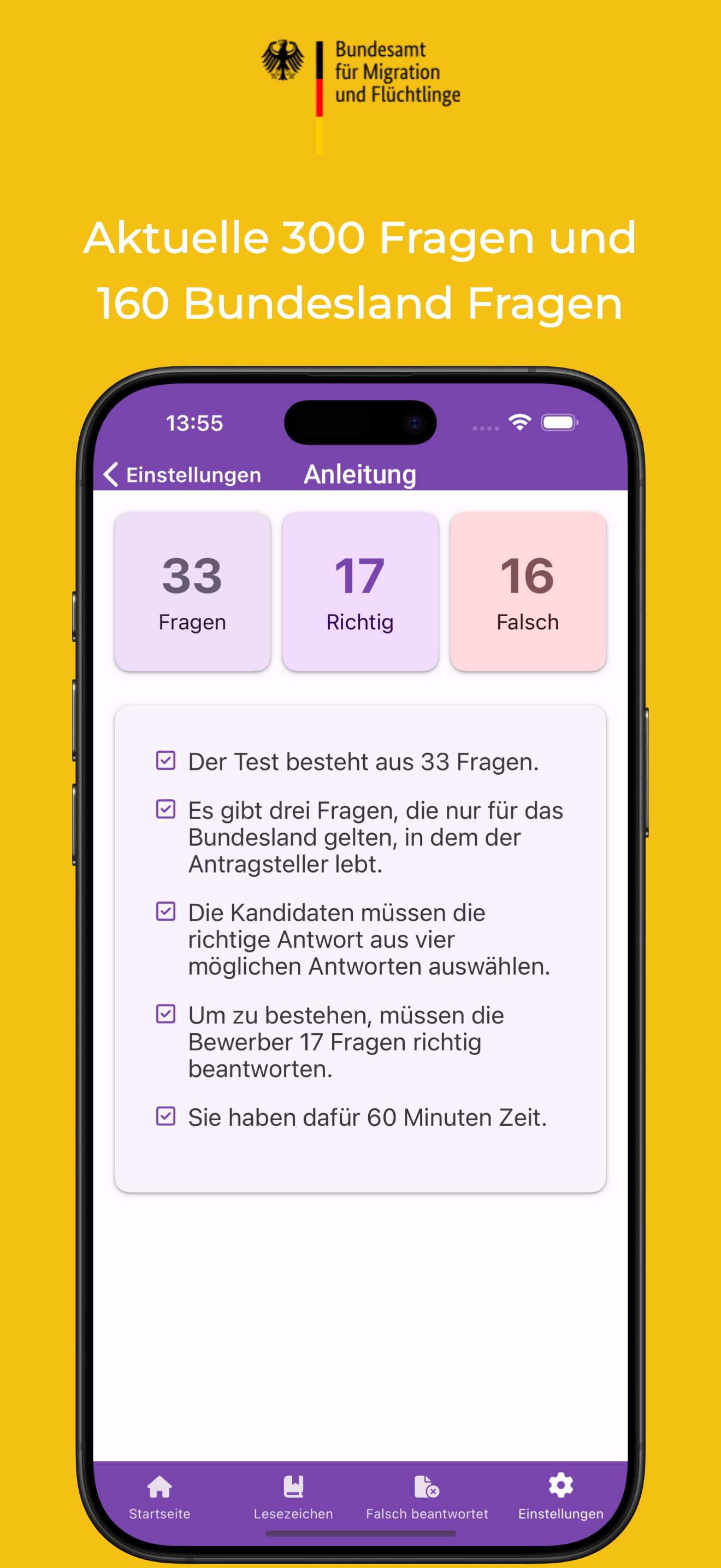 Leben in Deutschland - Screenshot 4 showing product features and functionality