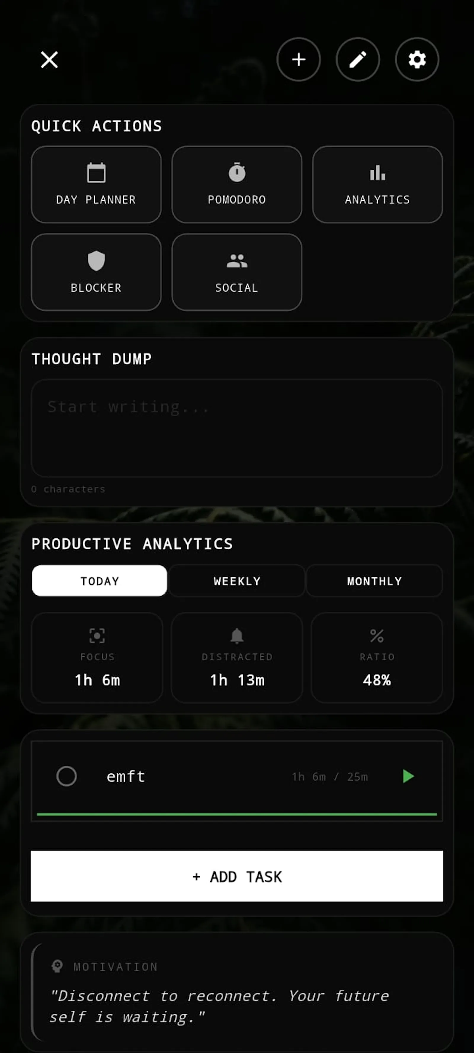 MonoPhone: Minimal Focus Launcher screenshot 6