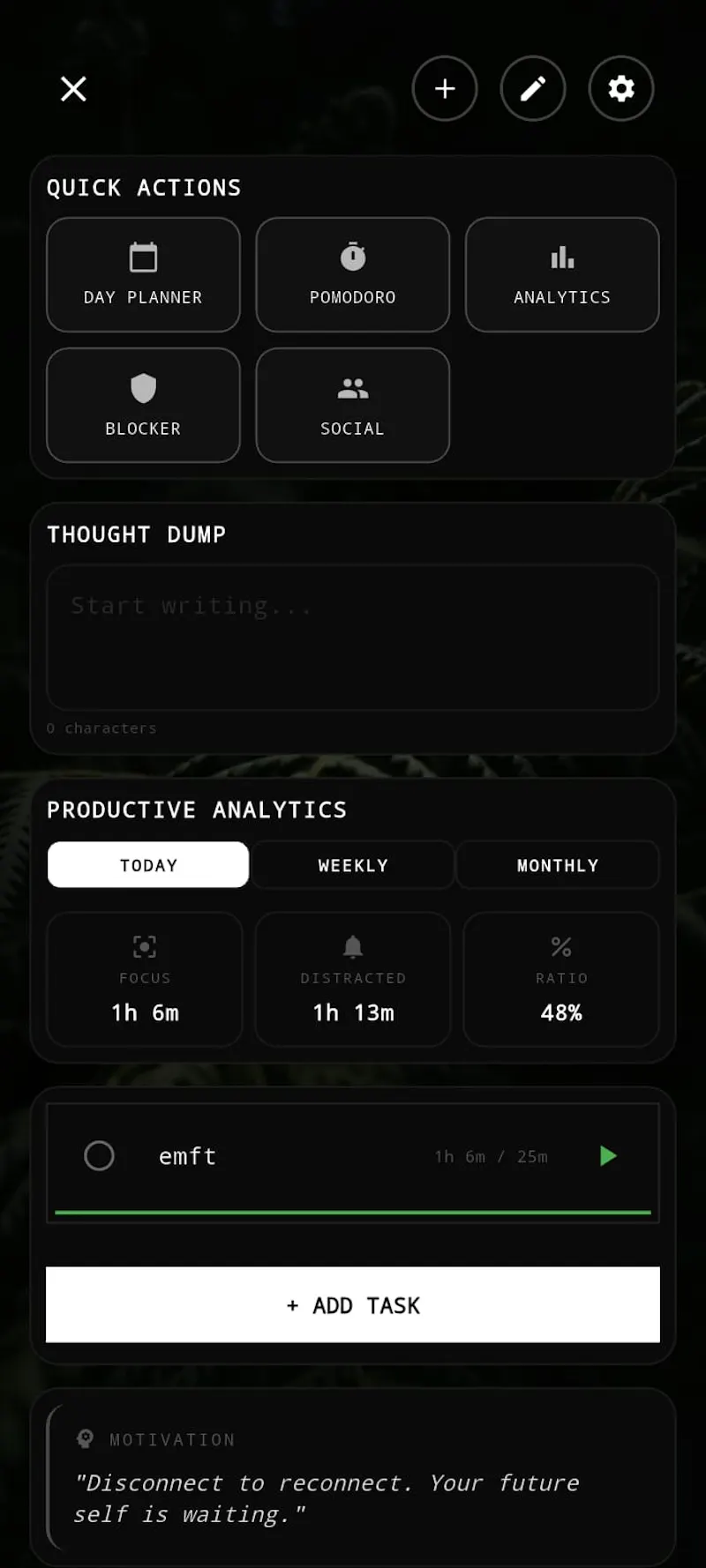 MonoPhone: Minimal Focus Launcher screenshot 6