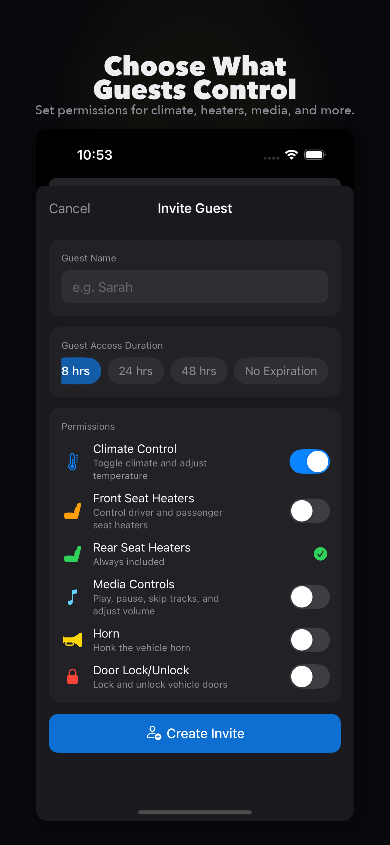 GuestKeyTS — Guest Controls for Teslas gallery image
