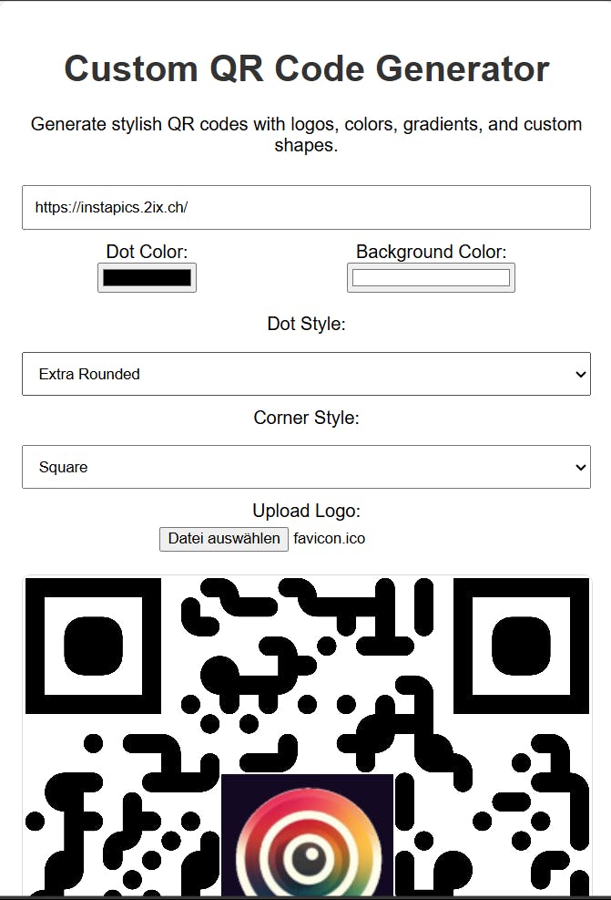 Free Custom QR Code Generator media 1