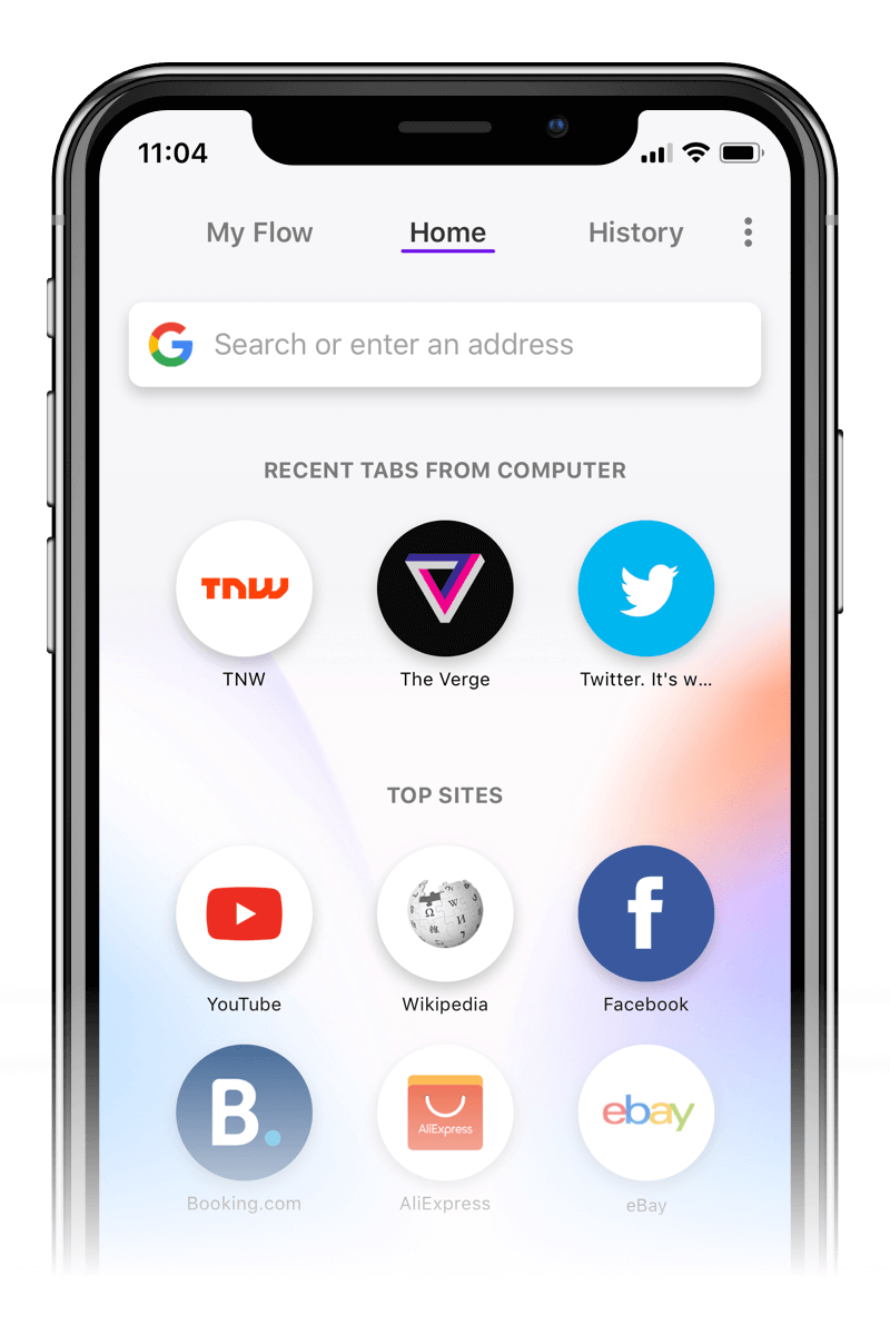 Opera Touch for iOS Image