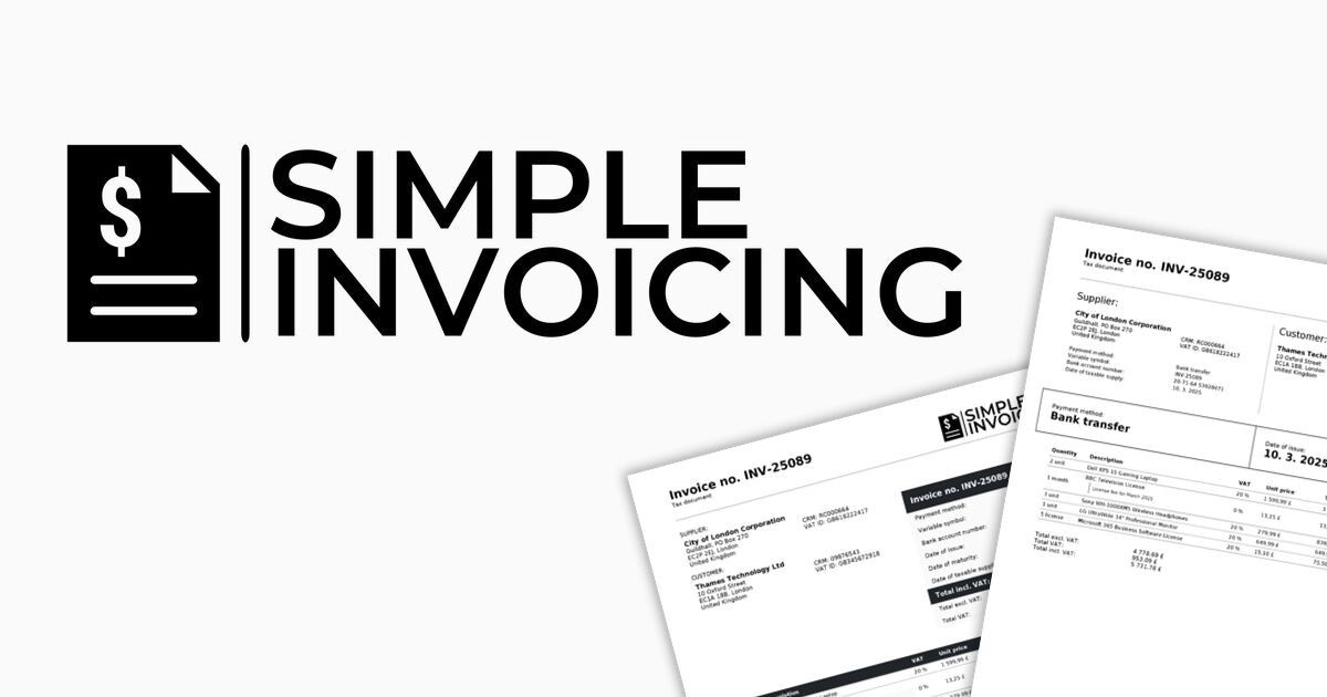 Simple Invoicing media 1