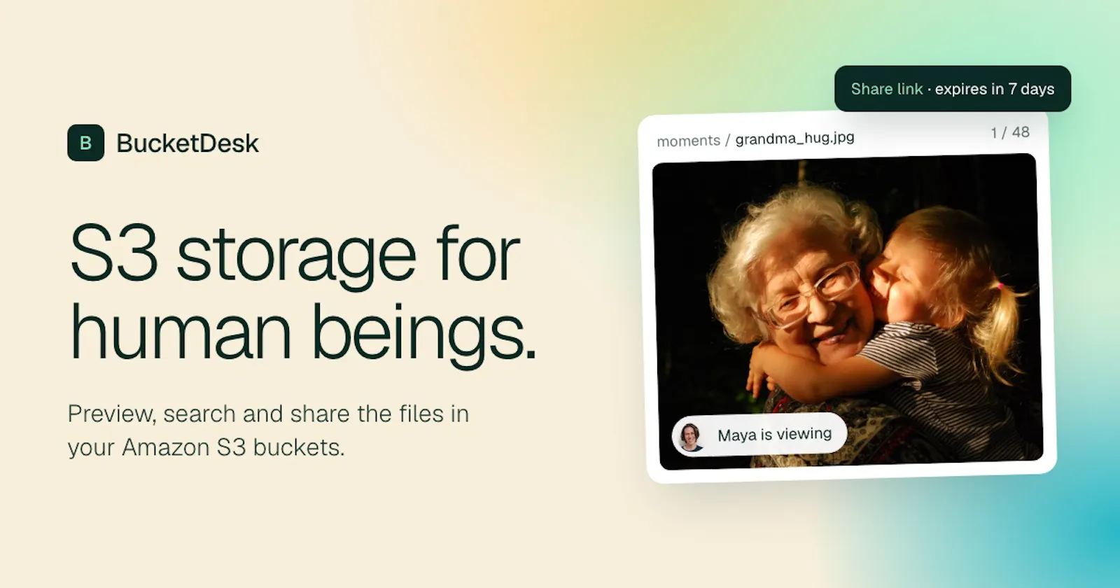 BucketDesk screenshot 3