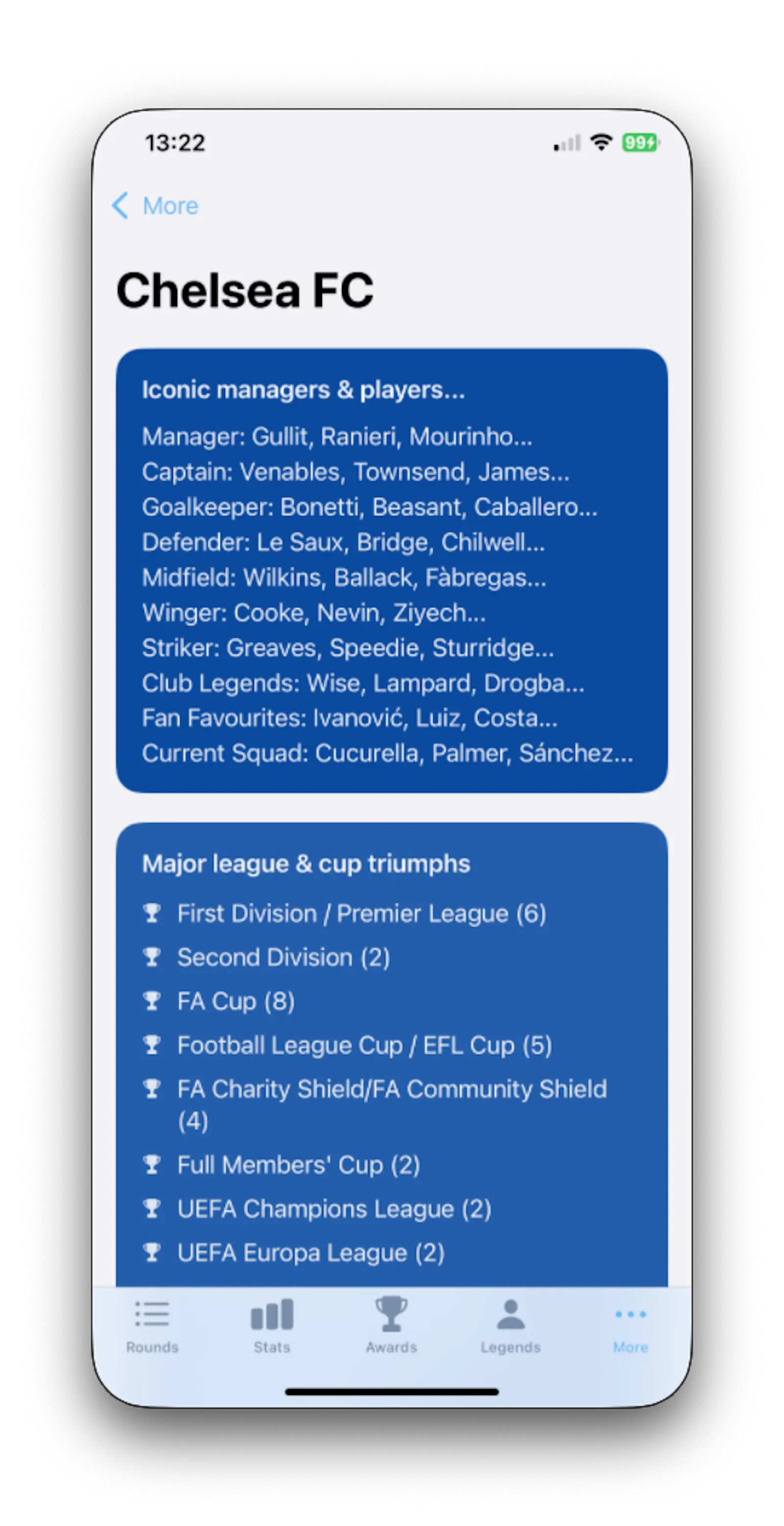 Football Quiz Soccer Legends screenshot 5
