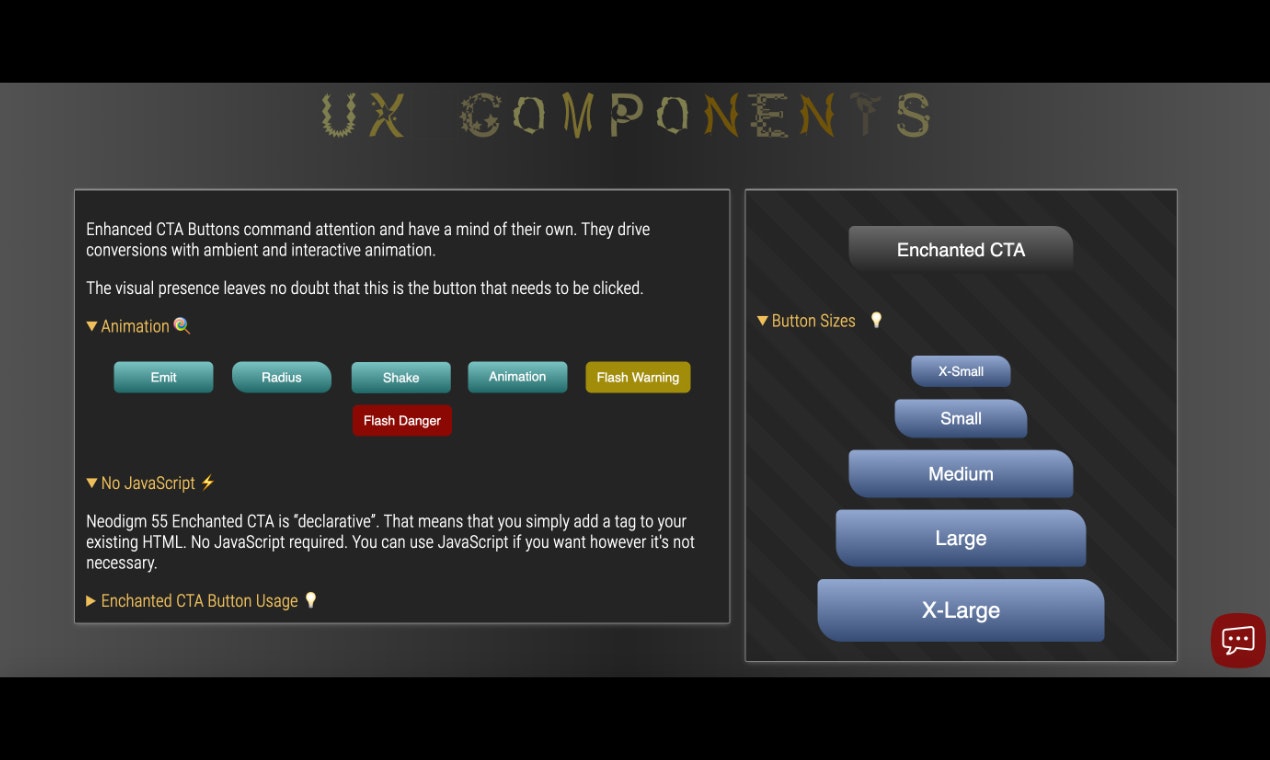 หน้า Landing Page UX Micro-library - รหัสต่ำความสนุกสนานและโอเพ่นซอร์ส media 3