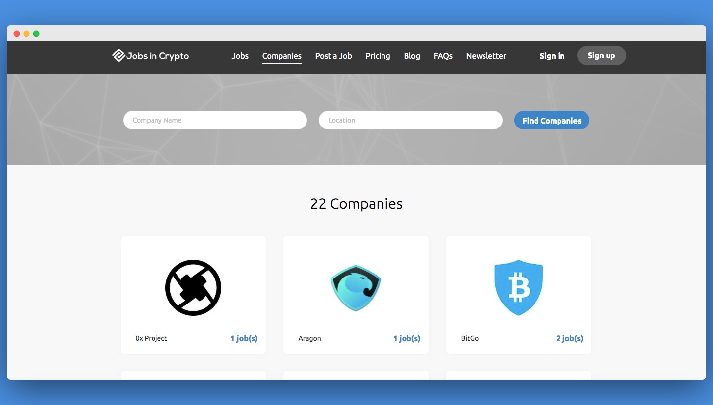 Jobs in Crypto gallery image