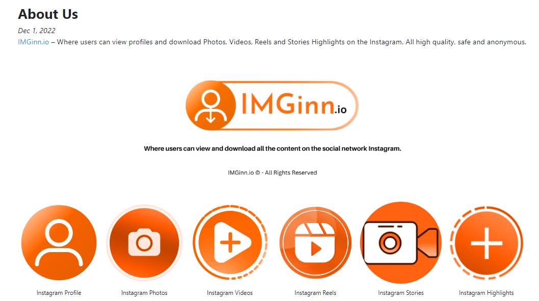 IMGinn.io - Imginn : Instagram의 시청자 및 다운로더 전체 컨텐츠 미디어 7