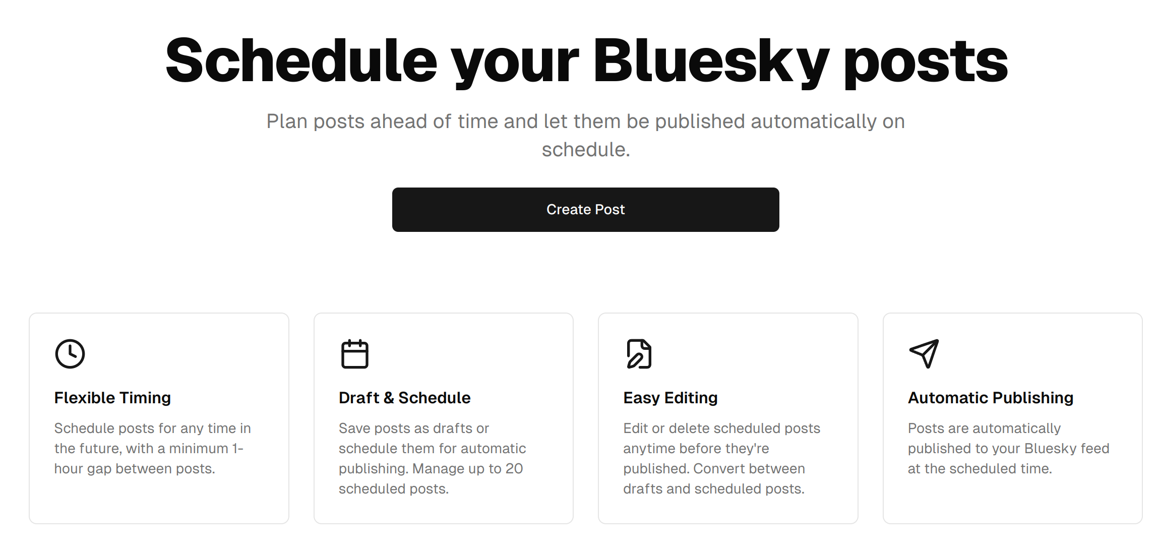 Bluesky Scheduler