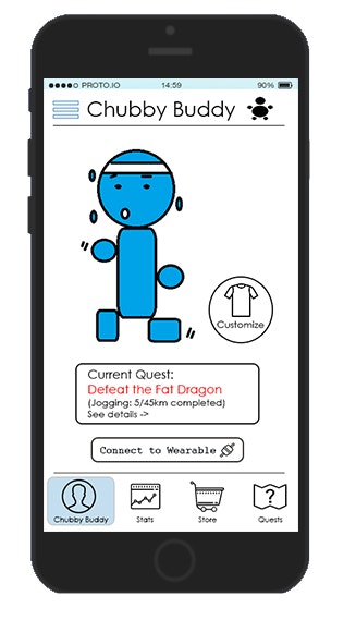 Chubby Buddy Mobile App gallery image