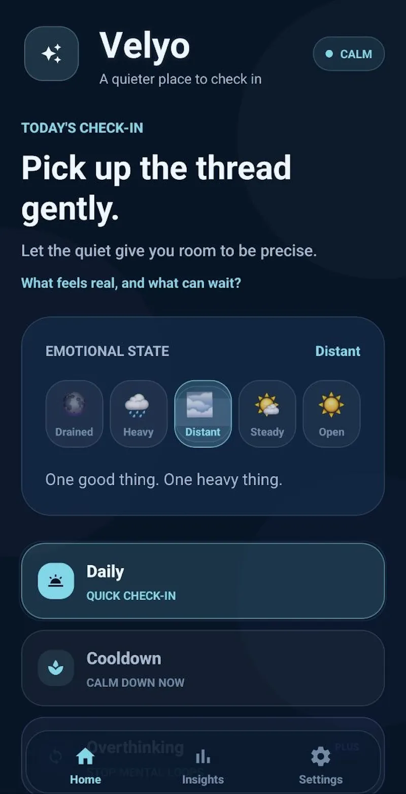 Velyo screenshot 1