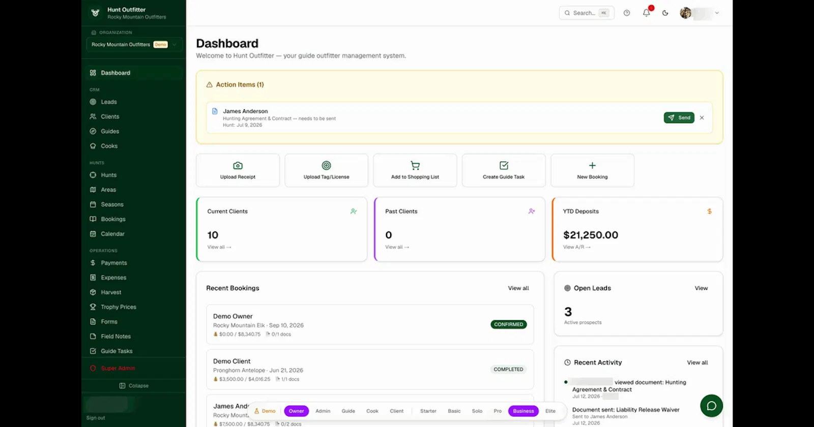 Outfitter Booking & Management Software screenshot 5