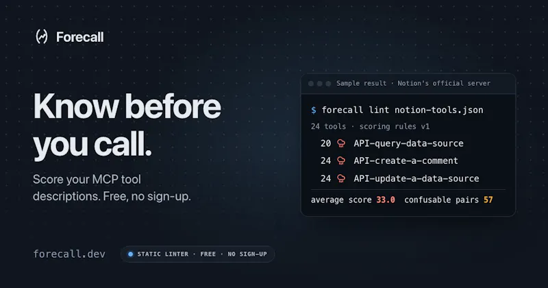 Forecall screenshot 1