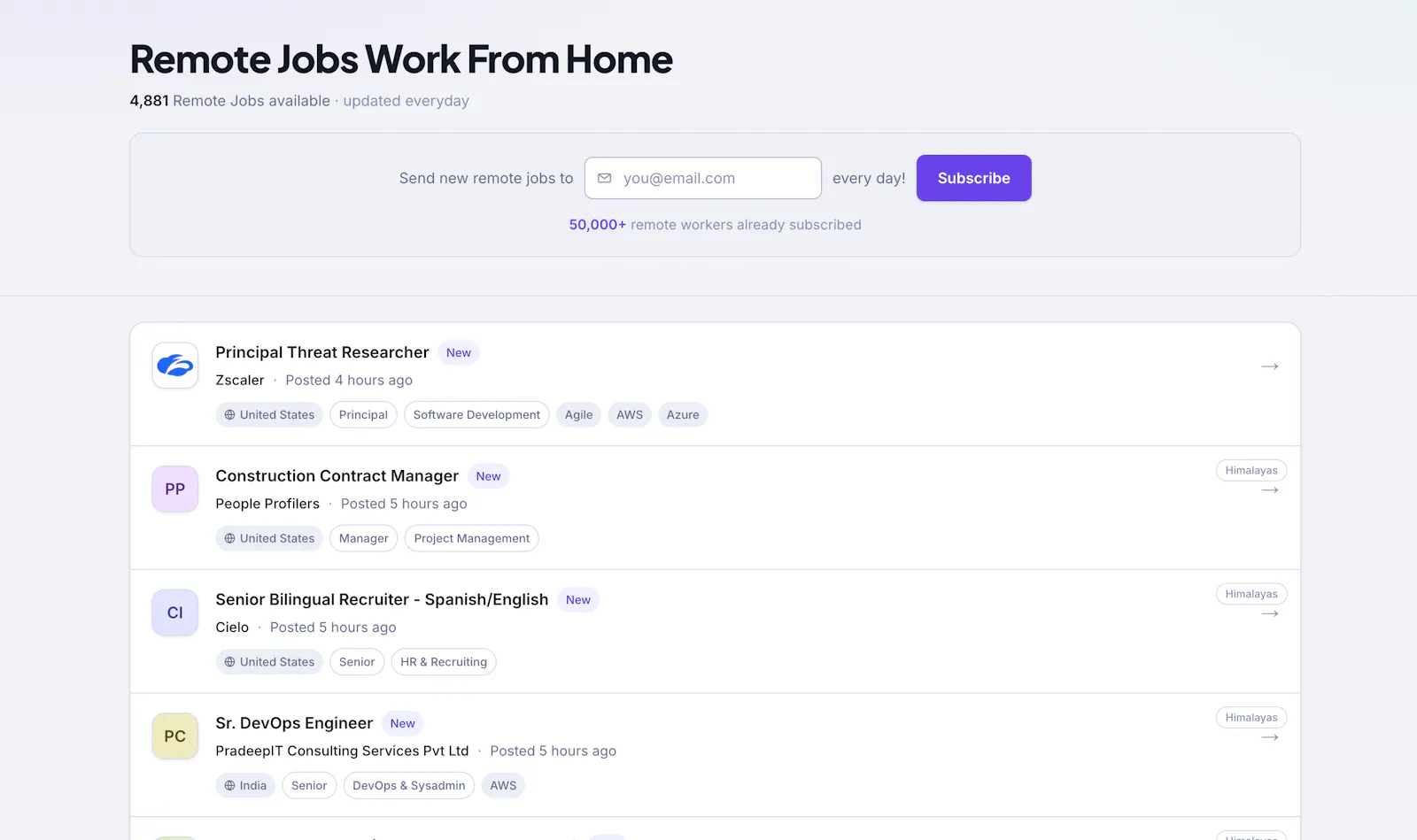 Remote Jobs Work From Home screenshot 2