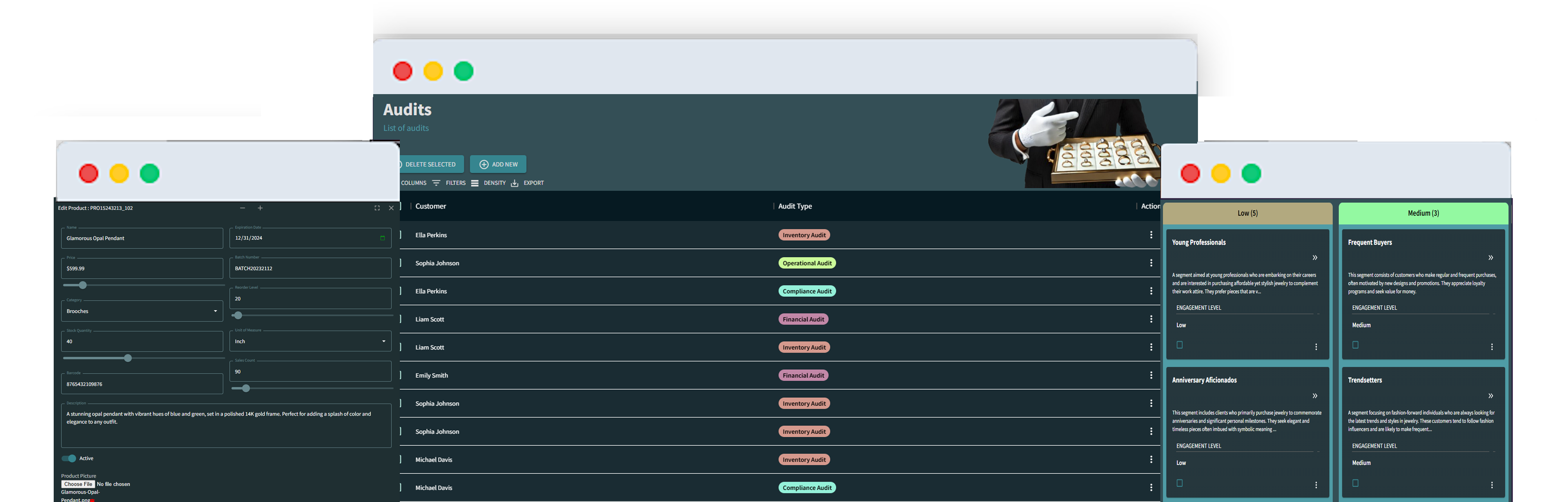 Jewlyly® - Main product screenshot demonstrating key features and user interface