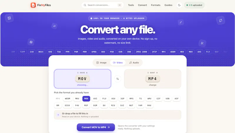 FixMyFiles - Free File Converter screenshot 2