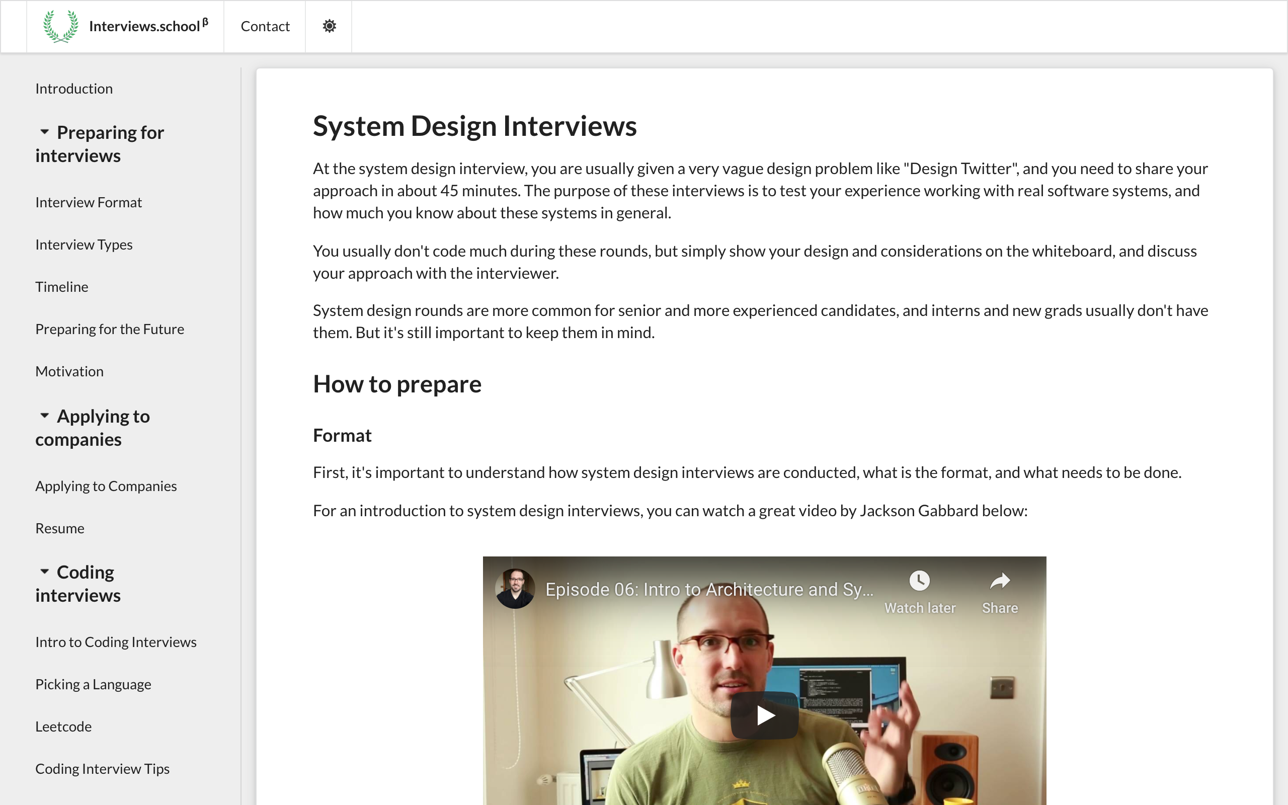 Interviews.school gallery image
