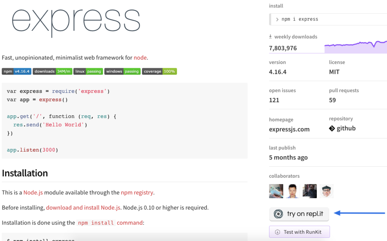 Repl.it Chrome gallery image