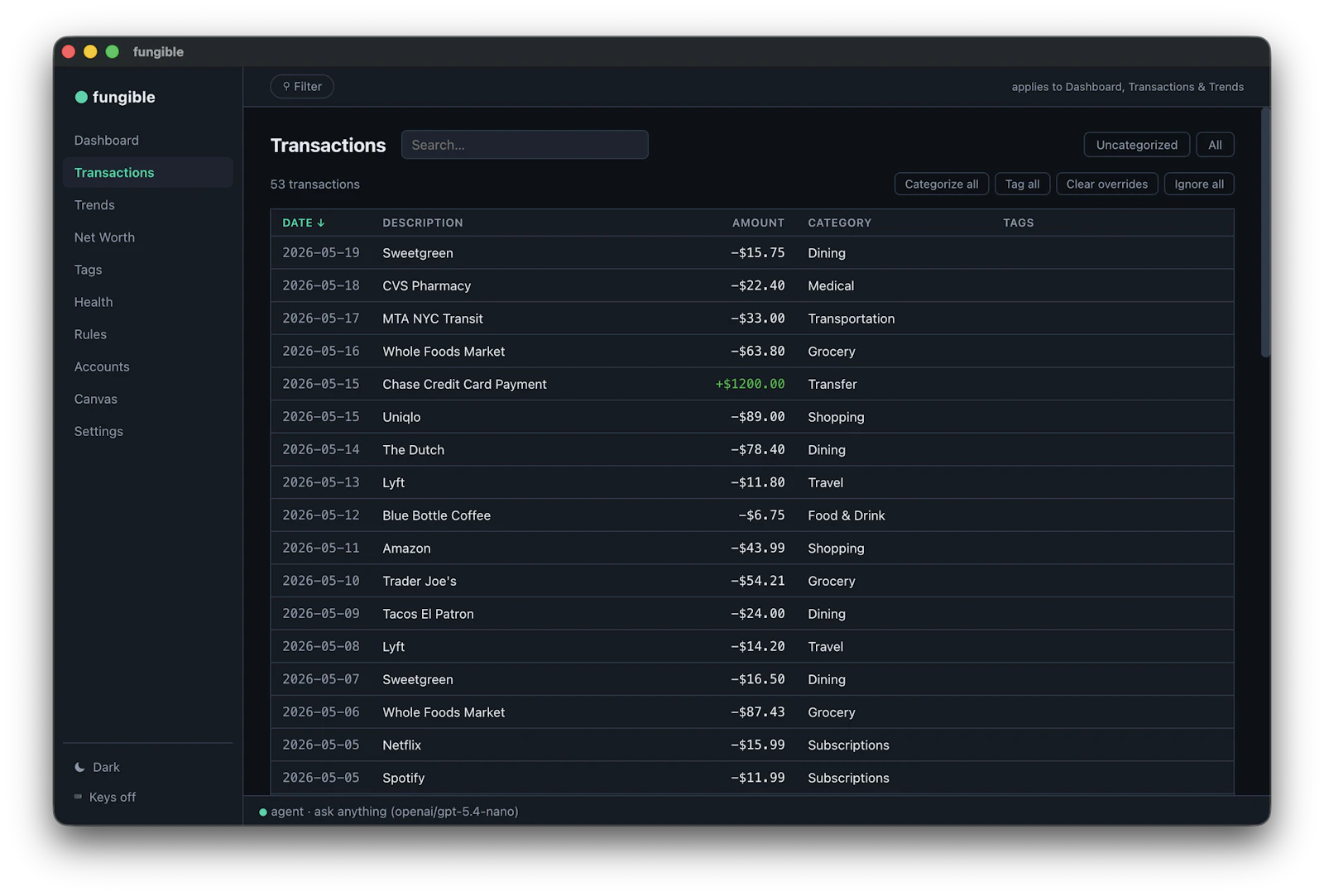 Fungible for Desktop screenshot 2