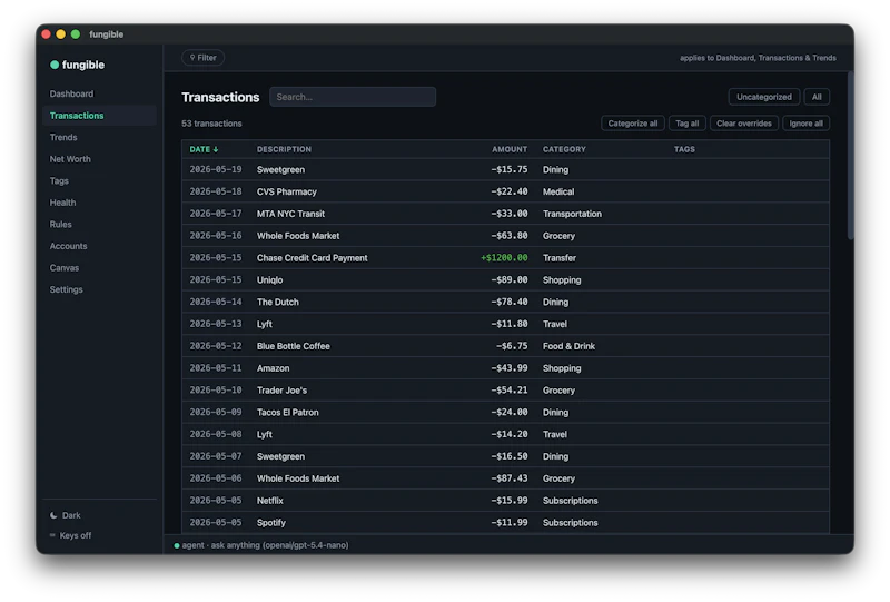 Fungible for Desktop screenshot 2