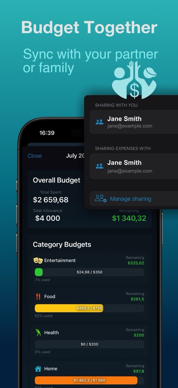 Xpenses screenshot 2